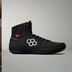 Rudi’s Wrestling Black High-Top Men's Shoes - size 10